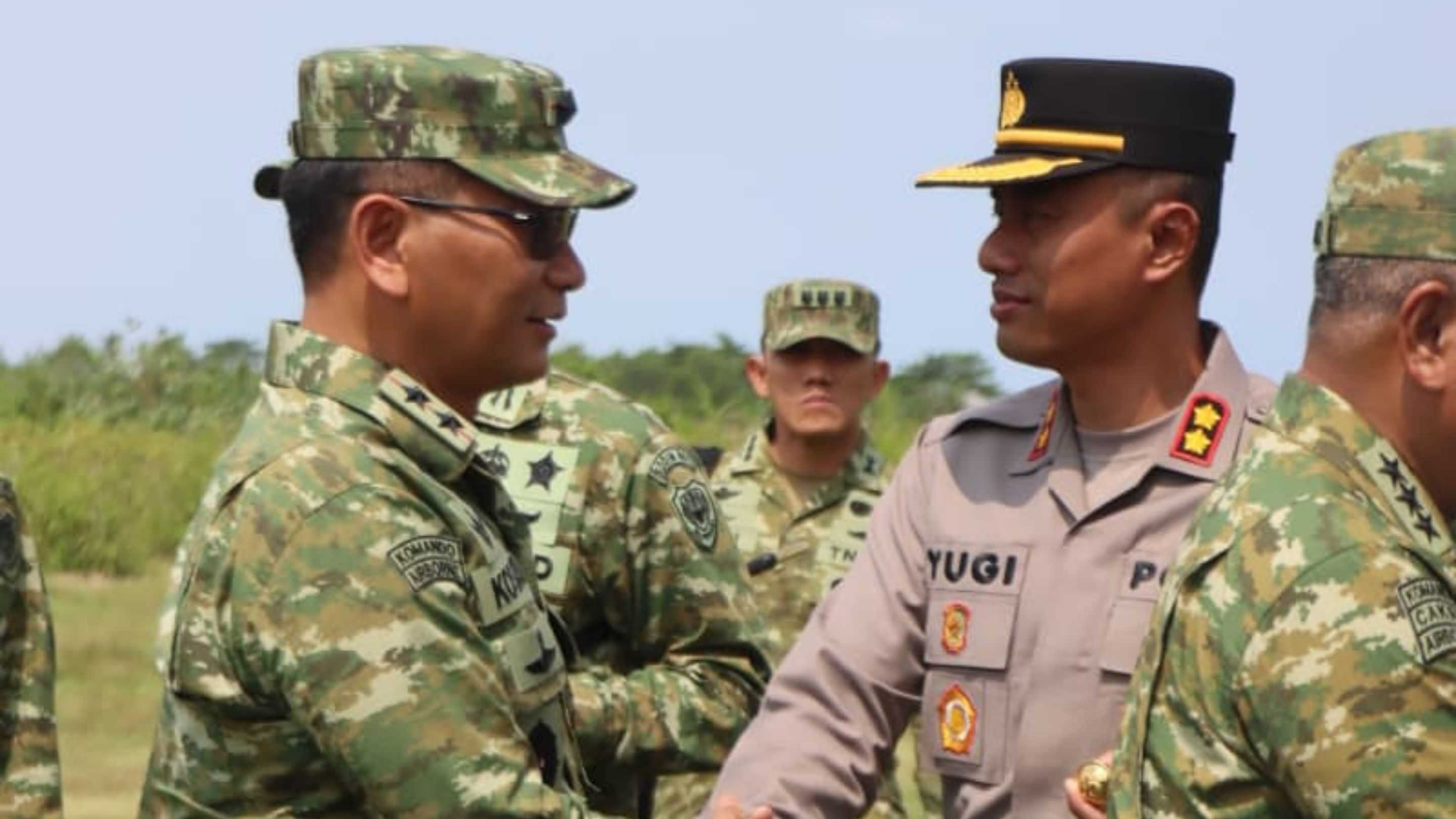 Menhan Kunjungi Cikelet Garut, Sinergi TNI-Polri Kian Diperkuat